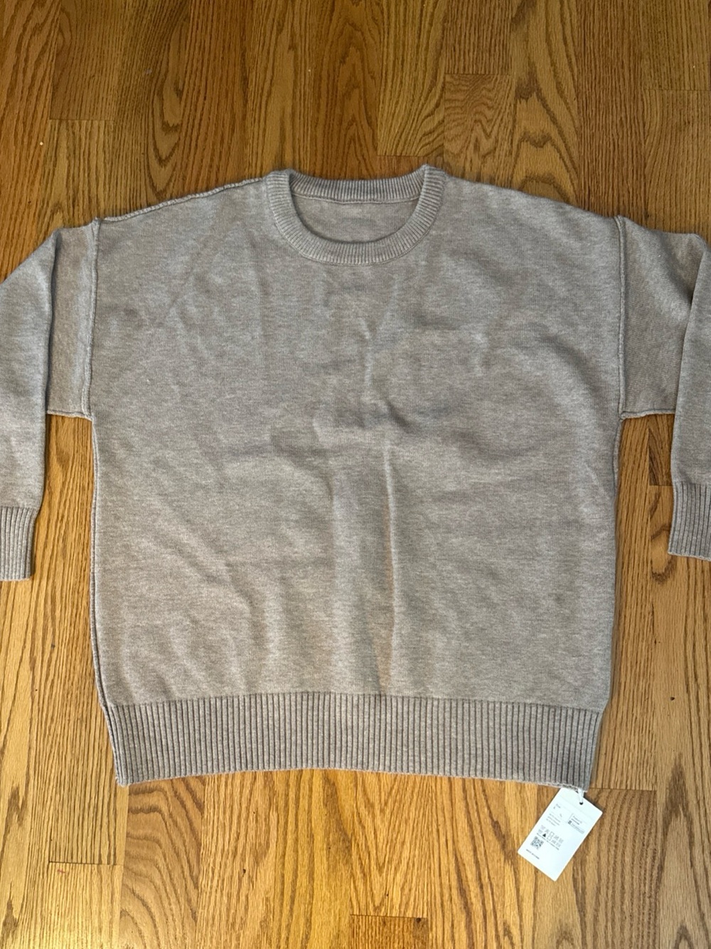 HALARA Crewneck Sweater in Heather camel